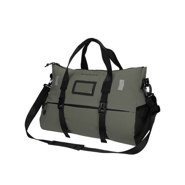 Norlander Sarek weekendtas 35L - Met schoenenvak - 47 x 26 x 29 cm - Pu materiaal - Groen