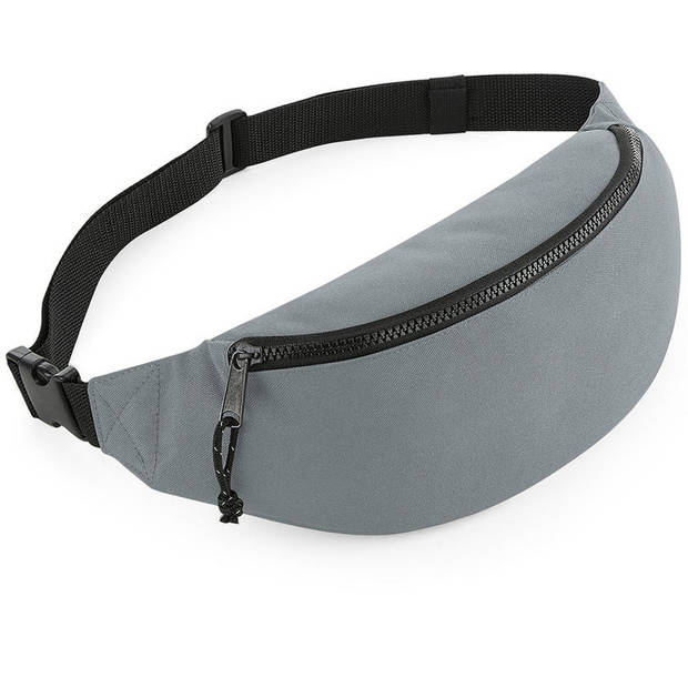 Heuptas/fanny pack grijs met verstelbare band - Heuptassen