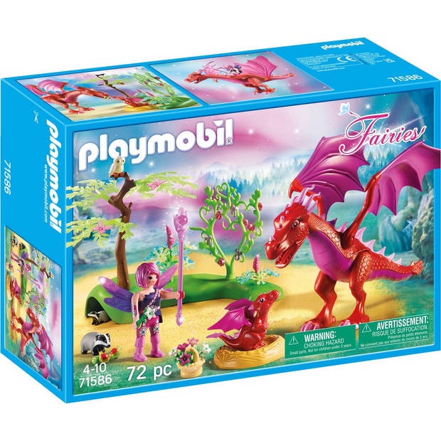 PLAYMOBIL Fairies Drakenmoeder met baby - 71586