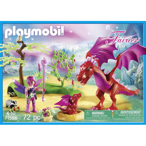 PLAYMOBIL Fairies Drakenmoeder met baby - 71586