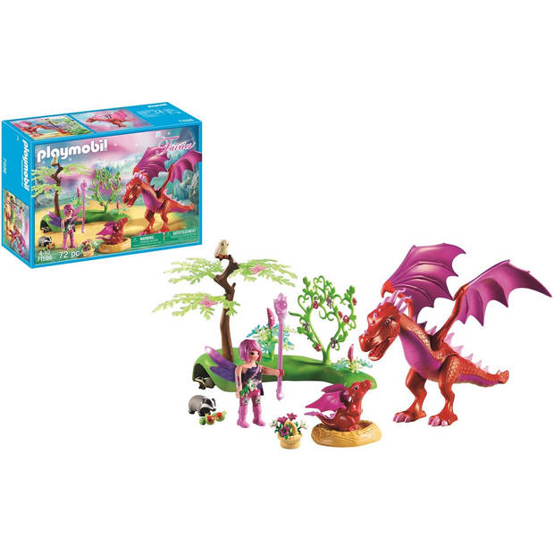 PLAYMOBIL Fairies Drakenmoeder met baby - 71586