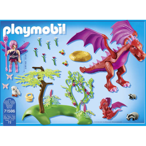 PLAYMOBIL Fairies Drakenmoeder met baby - 71586