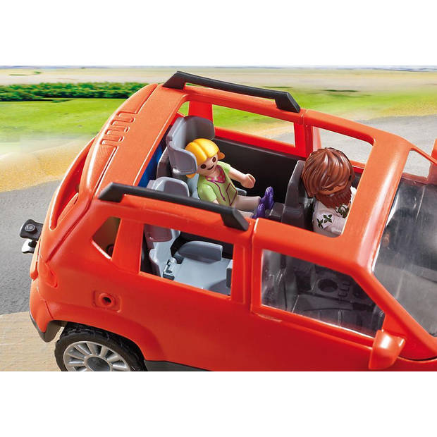 PLAYMOBIL gezinswagen met dakkoffer - 5436