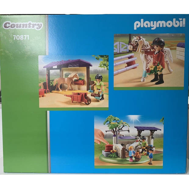 Playmobil Country 70871 - Paardrijtoernooi met wasplaats