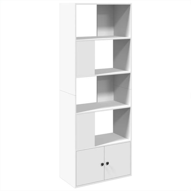 vidaXL Boekenkast 70x36x189 cm bewerkt hout wit