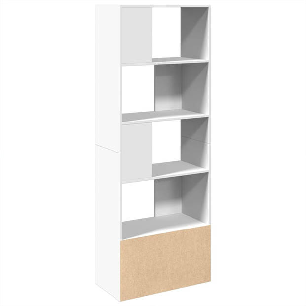 vidaXL Boekenkast 70x36x189 cm bewerkt hout wit