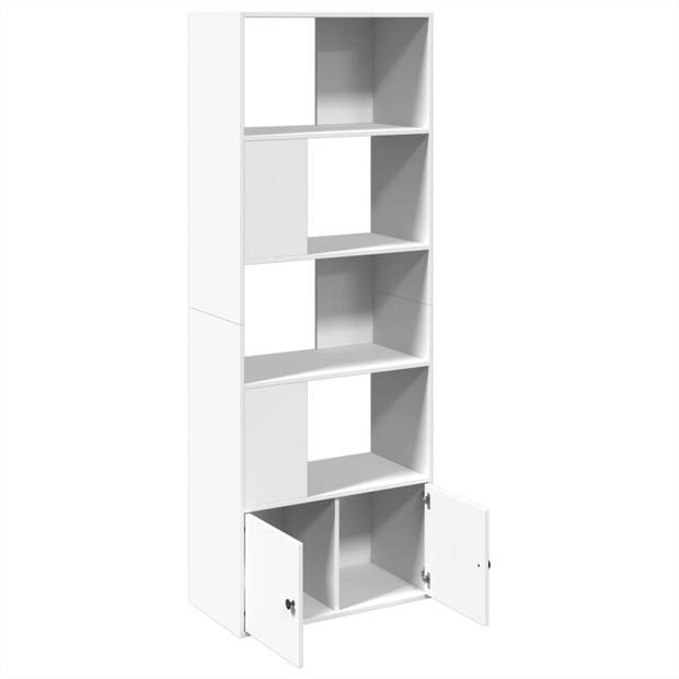 vidaXL Boekenkast 70x36x189 cm bewerkt hout wit