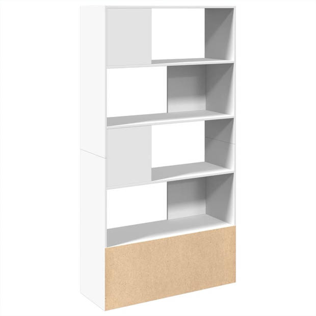 vidaXL Boekenkast 100x36x189 cm bewerkt hout wit