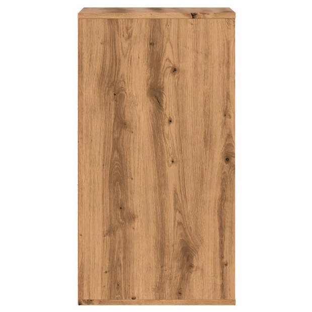 vidaXL Ladekast 40x41x76 cm bewerkt hout artisanaal eikenkleurig