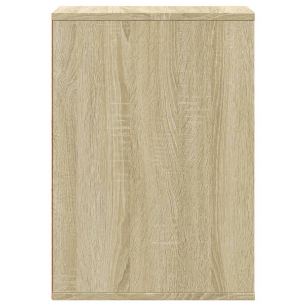 vidaXL Ladekast 40x41x58 cm bewerkt hout sonoma eikenkleurig