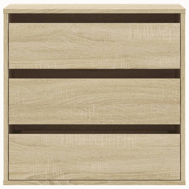 vidaXL Ladekast 60x41x58 cm bewerkt hout sonoma eikenkleurig