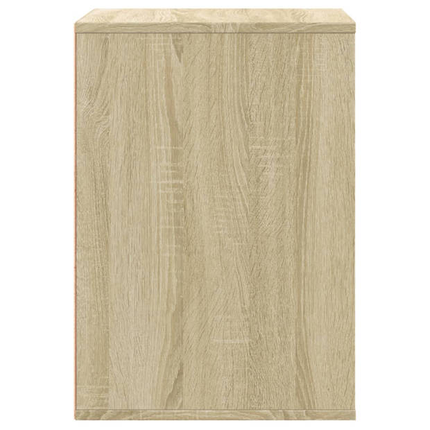 vidaXL Ladekast 60x41x58 cm bewerkt hout sonoma eikenkleurig