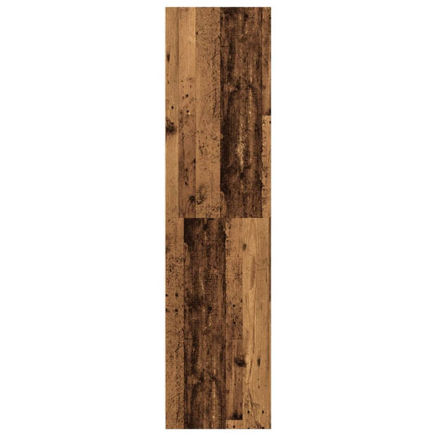 vidaXL Kledingkast 30x50x200 cm bewerkt hout oud hout