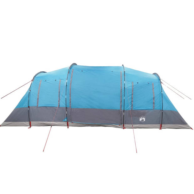 vidaXL Tunneltent 6-persoons waterdicht blauw