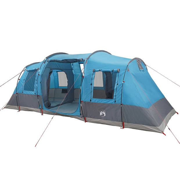 vidaXL Tunneltent 6-persoons waterdicht blauw