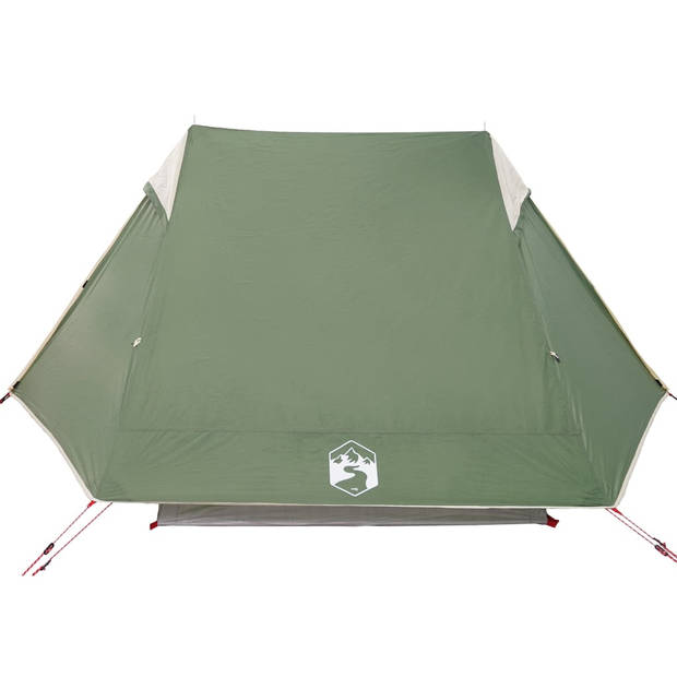 vidaXL Tent 2-persoons waterdicht groen