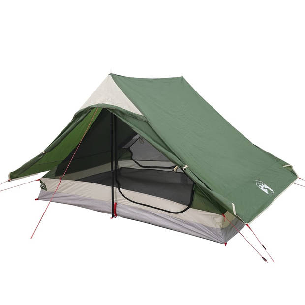 vidaXL Tent 2-persoons waterdicht groen