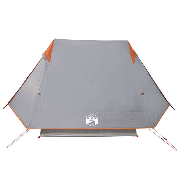 vidaXL Tent 2-persoons waterdicht grijs