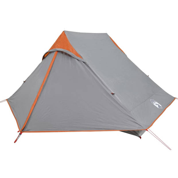 vidaXL Tent 2-persoons waterdicht grijs