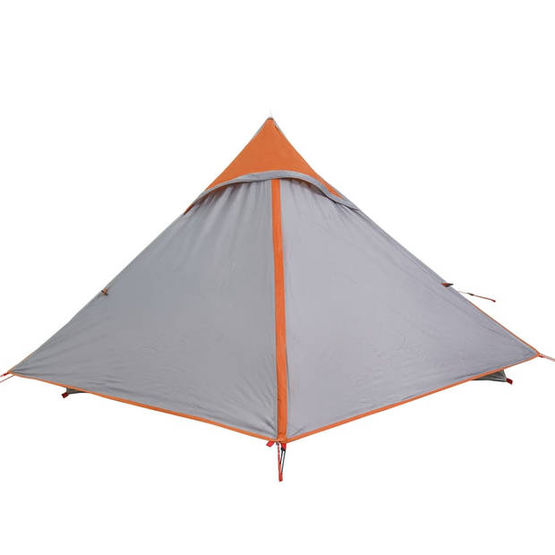 vidaXL Tent 2-persoons waterdicht grijs