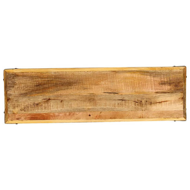 vidaXL Wandtafel 100x30x75 cm massief mangohout