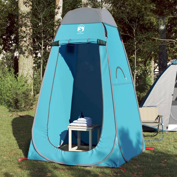 vidaXL Privacytent pop-up waterdicht blauw