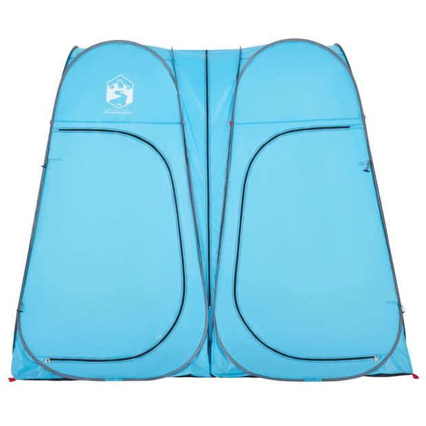 vidaXL Privacytent pop-up waterdicht blauw