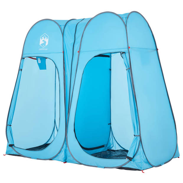 vidaXL Privacytent pop-up waterdicht blauw