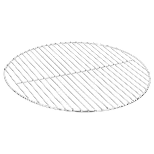 vidaXL Barbecuerooster rond Ø47 cm 304 roestvrij staal