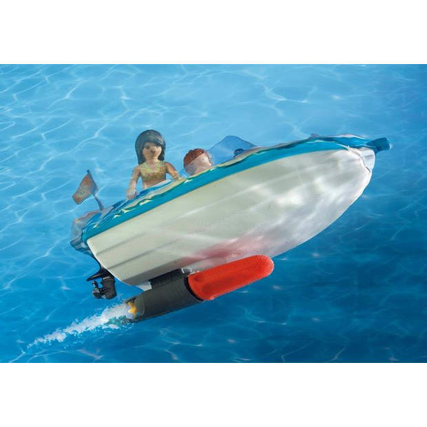 PLAYMOBIL® Surfer pick-up met speedboot - P-71589