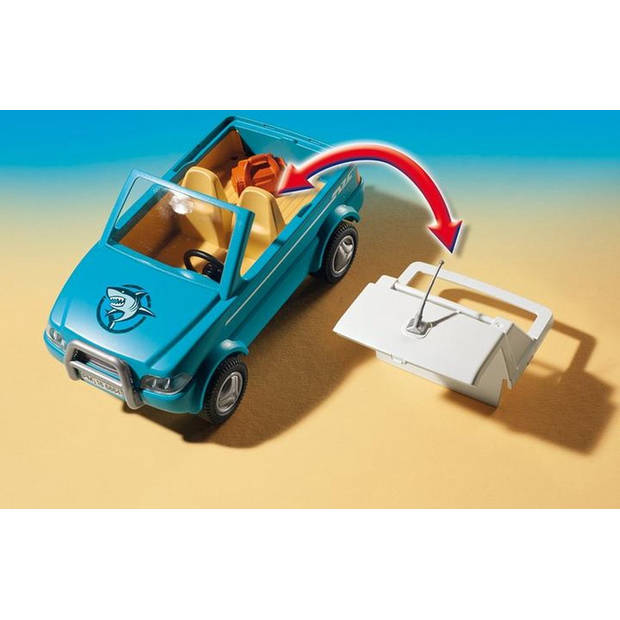 PLAYMOBIL® Surfer pick-up met speedboot - P-71589