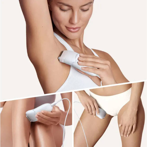 Braun Silk-épil 5-625 - Epilator - 3 in 1 - Inclusief 2 Extra's & Scheerkop - Voor Zachte Ontharing - Wit/Paars