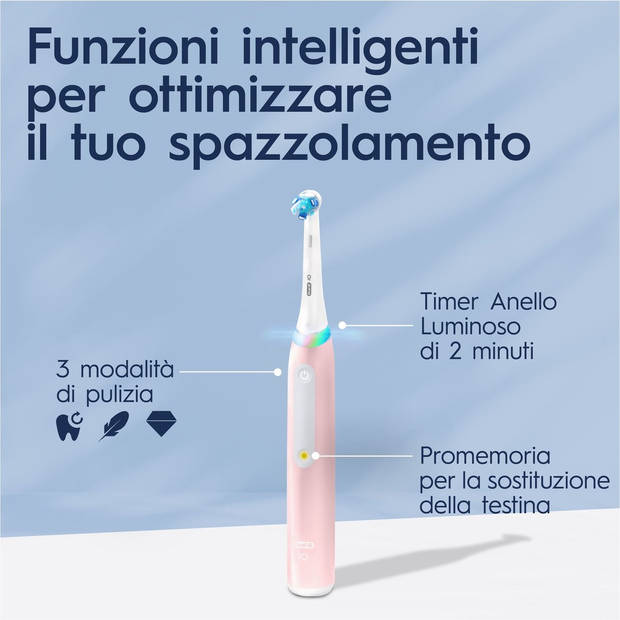 Oral-B IO 3S - Elektrische tandenborstel roze