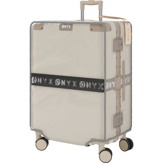 ONYX Kofferhoes 65L - 28x46x67CM - Koffer Beschermhoes - Transparant