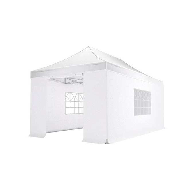 Easy up 3x4,5m wit 40mm (aluminium buizen) semi prof partytent opvouwbaar