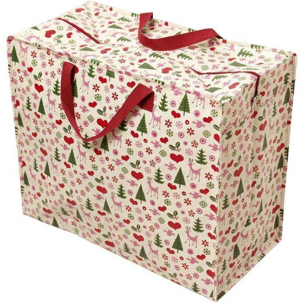 XXL tas / Jumbo shopper / Opbergtas Christmas / kerst print