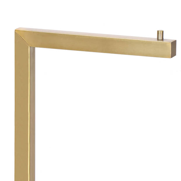 Springos Toiletbutler Toiletrolhouder Toiletborstel met houder Toiletaccessoire Goud