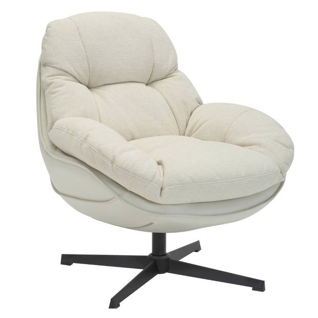 Giga Meubel - Draaifauteuil Leonne Beige