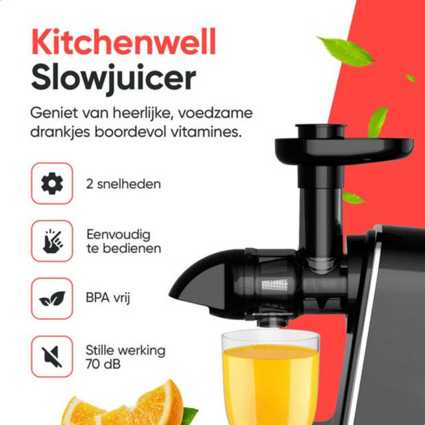 Kitchenwell Slowjuicer - 700ml