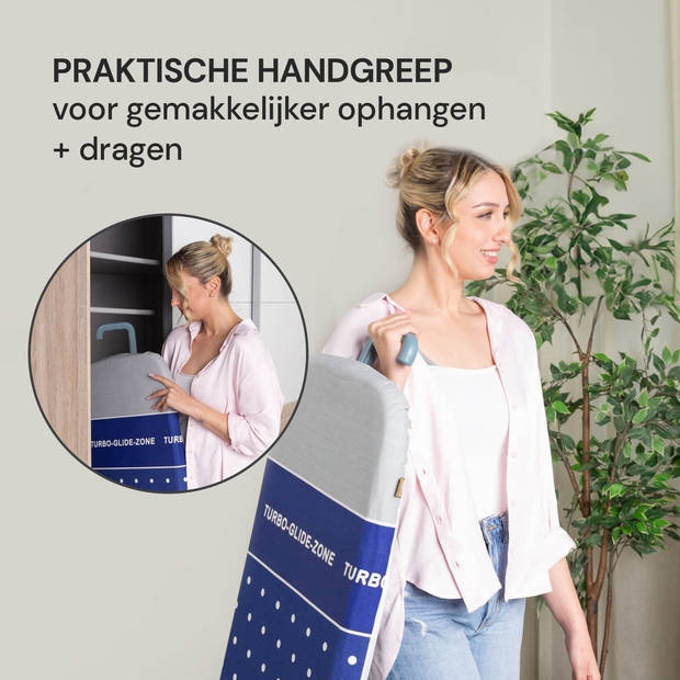 Vitapur Strijkplank - Ironing board - Strijkplanken - Strijkijzer plank - 123 x 40 cm - IronPro