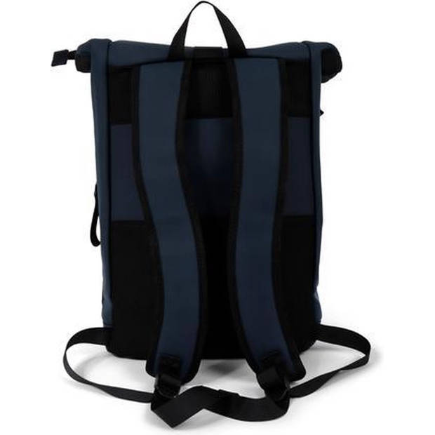 Norlander Dull PU Waterdichte Rugzak 26L - Roltop Rugzak - Fietsrugzak - Blauw