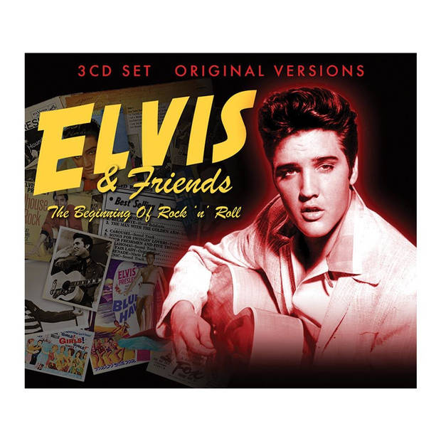 Elvis & Friends the beginning of Rock 'N' Roll - CD (Album) 3 Discs