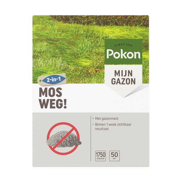 Pokon Mos Weg! 50 m2 - 1750gr