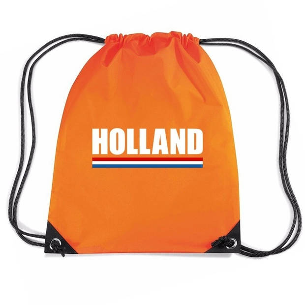 Nylon rugzak Holland supporter oranje - Rugzakken