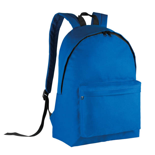 Kimood Schooltas/rugzak voor kinderen - 20 L - basisschool - lunchtas - blauw - 28 x 16 x 38 cm - Rugzak - kind