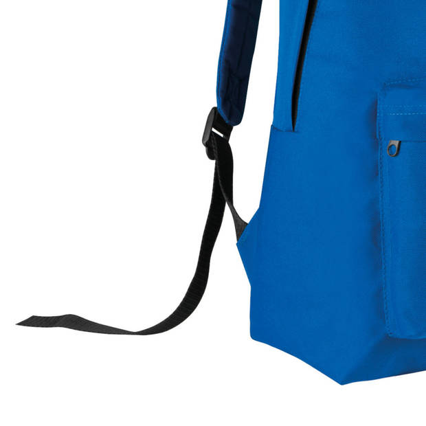 Kimood Schooltas/rugzak voor kinderen - 20 L - basisschool - lunchtas - blauw - 28 x 16 x 38 cm - Rugzak - kind