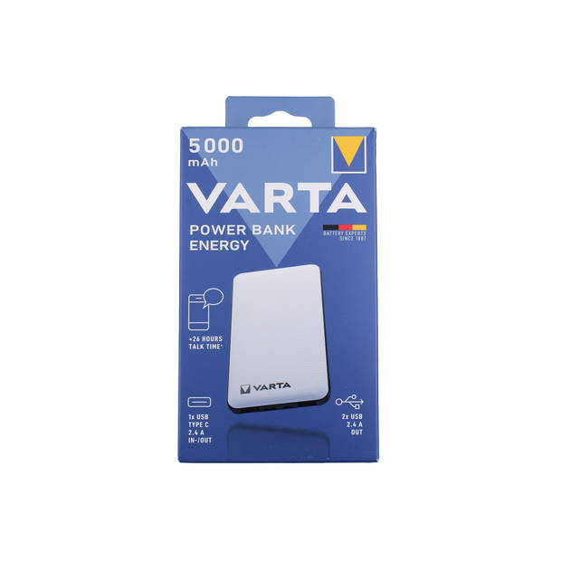 Varta Power Bank Energy 5000mah 57975101111