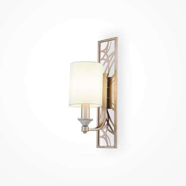 Maytoni - Wandlamp Vittoria - Crème met goud