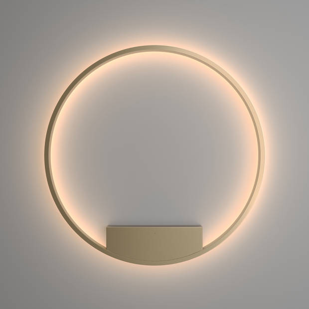 Maytoni - Wandlamp Rim - Messing - Ø80