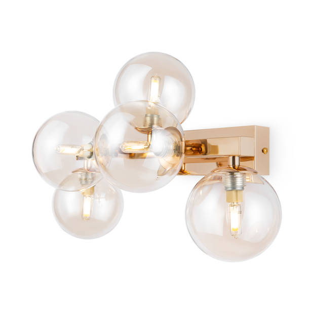 Maytoni - Wandlamp Dallas - Goud